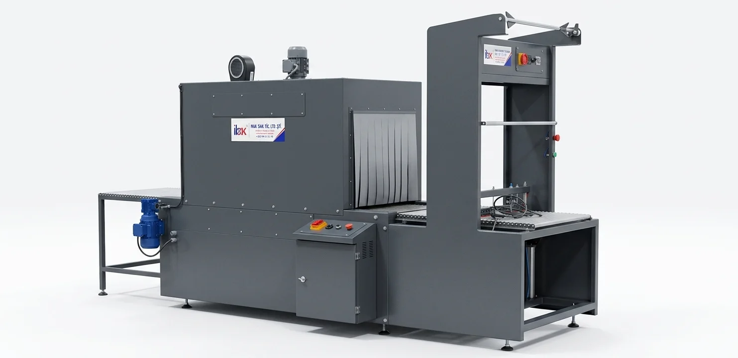 İbak PE/80 Yarı Otomatik Shrink Makinesi