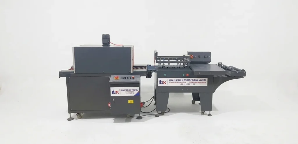 İbak Plk-T/45 Yarı Otomatik Shrink Makinesi