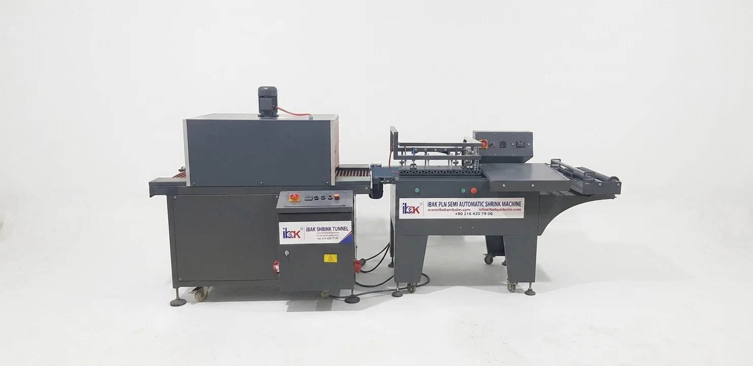İbak Plk-T/45 Yarı Otomatik Shrink Makinesi